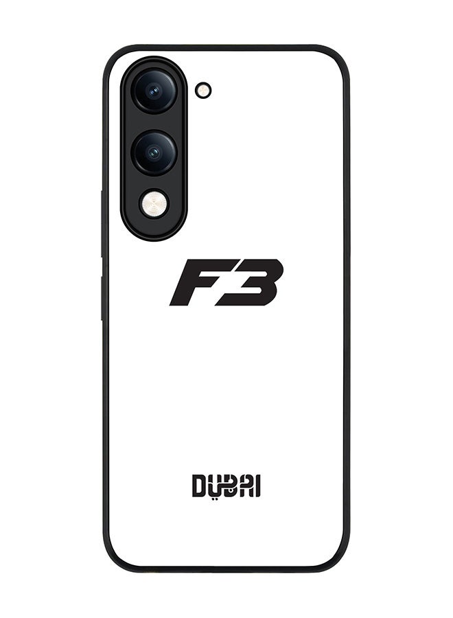 For vivo Y04 / Y29t 5G Case,Slim fit Camera Protection, Shockproof Thin Phone cover  -  Faz3 Dubai White
